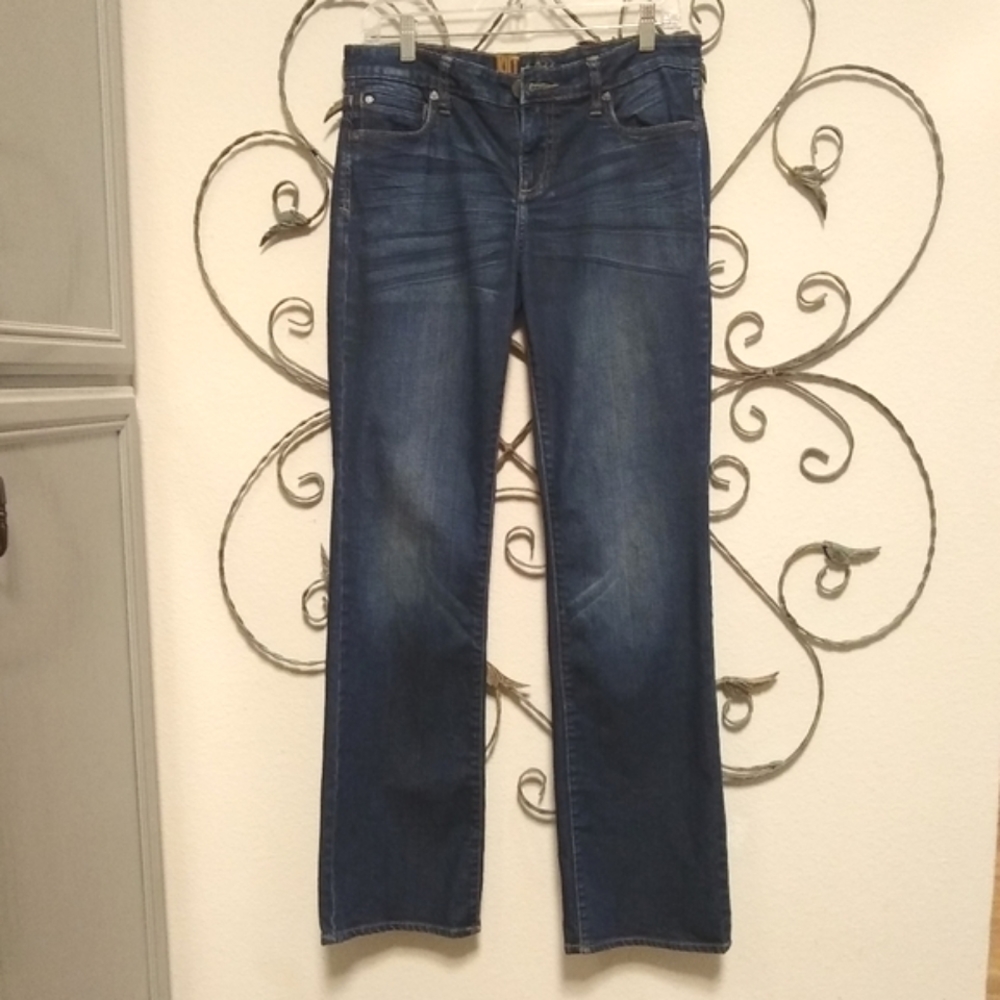 KUT FROM THE KLOTH boot cut stretch jeans, 6